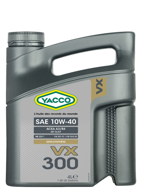 Масло моторное YACCO VX 300 10W40 (4 L)